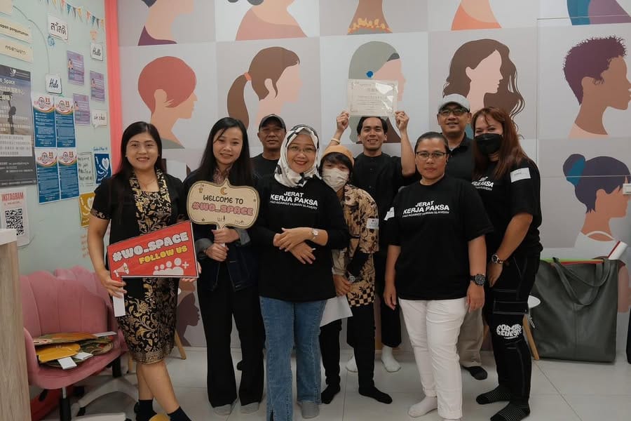 Dukung Hak Maternitas dan Keperempuanan,SBIPT hadiri kegiatan Wo Space