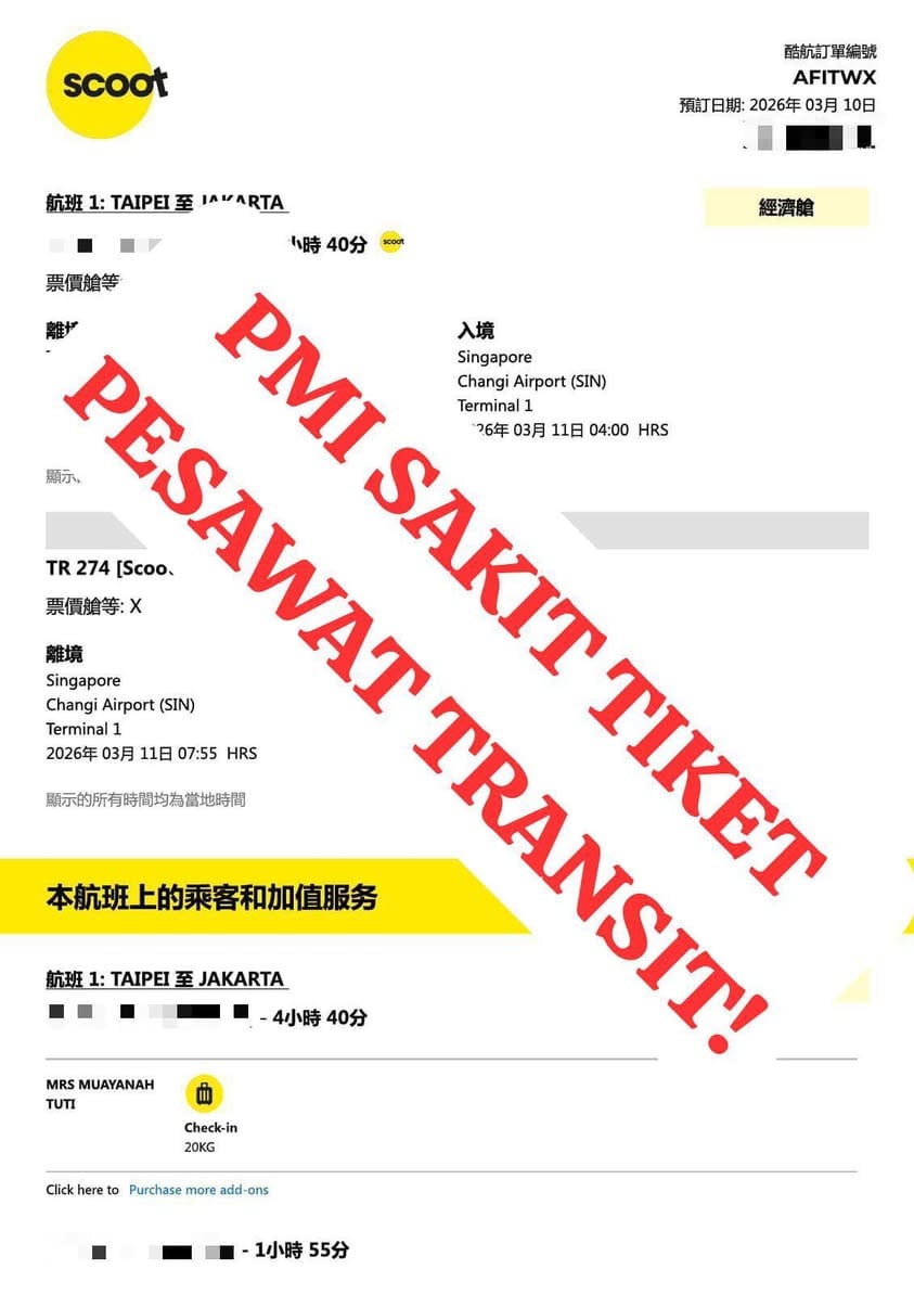 Drama Kasus TUTI VS Agensi..sakit dengan pesawat transit!