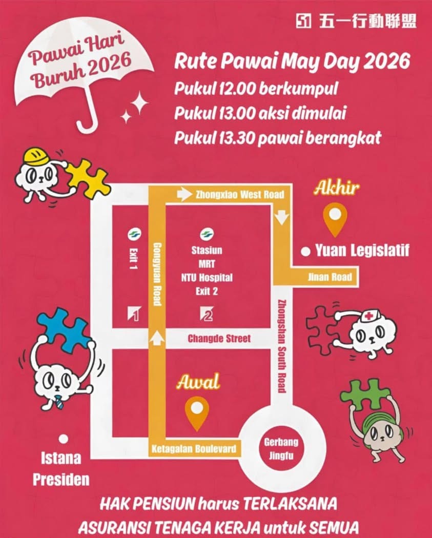 Aksi May Day 2026