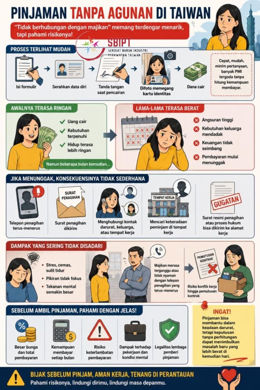 TERGIUR PINJAMAN CEPAT, TERANCAM PHK