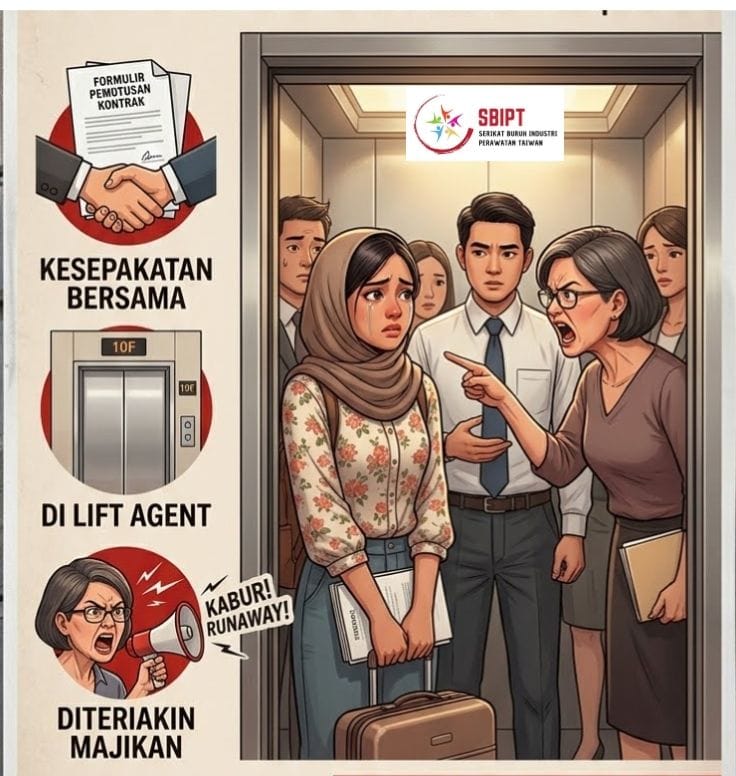 Diteriakin Kabur oleh Majikan