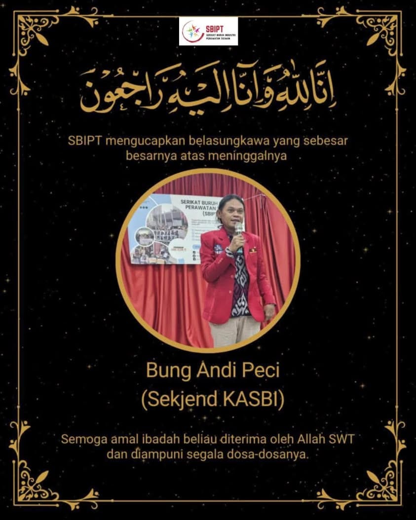 Selamat Jalan Bung Andi Peci