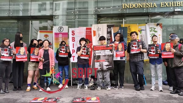 Di depan KDEI Taipei, tadi siang telah berlangsung konferensi pers terkait serangan…