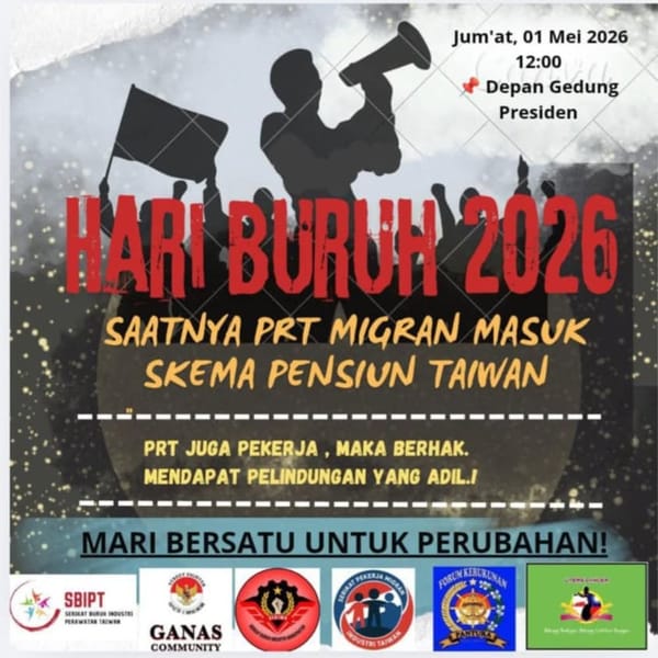 Sudah saatnya pekerja migran sektor perawatan rumah tangga, masuk kedalam skema dana…