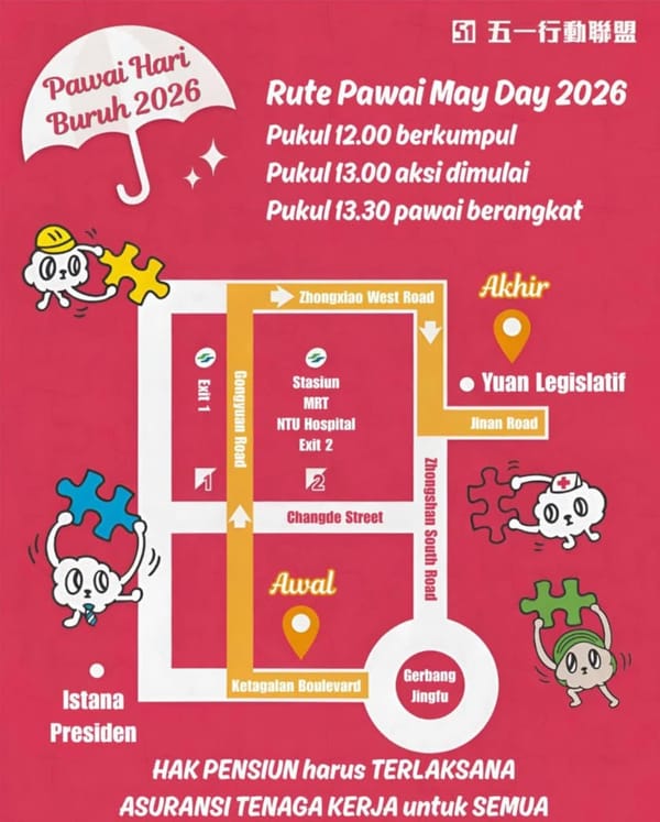 Aksi May Day 2026