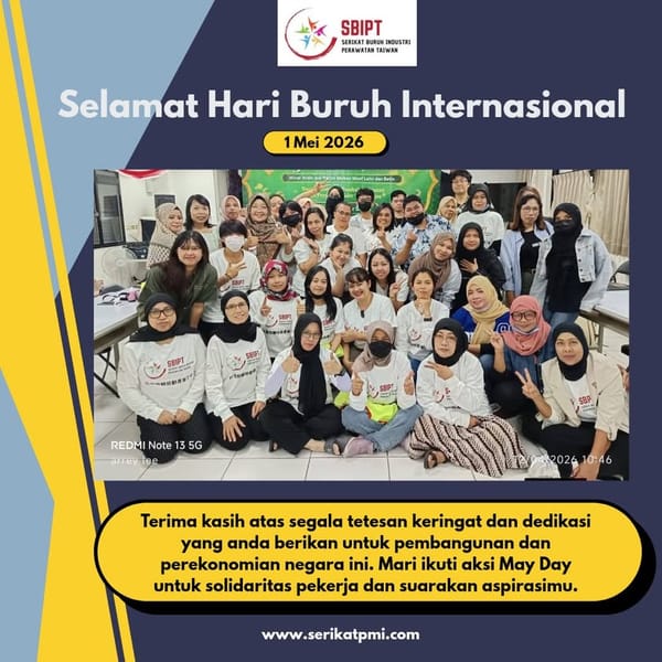 Selamat Hari Buruh Internasional