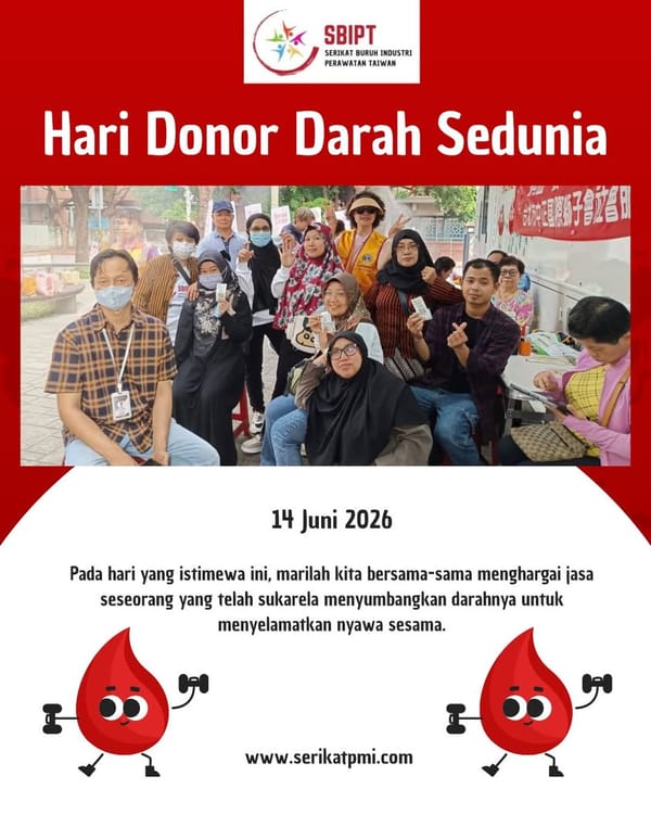 Marilah suarakan slogan resmi dari World Health Organization (WHO) untuk memperingati…