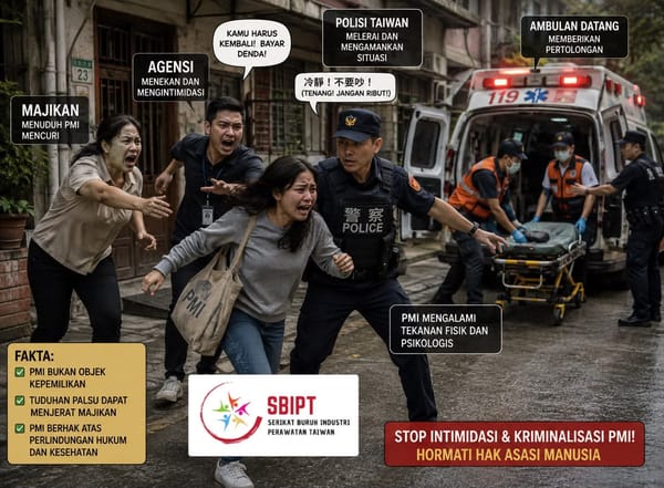 Tidak dikasih makan,PMI juga dituduh mencuri uang majikan!